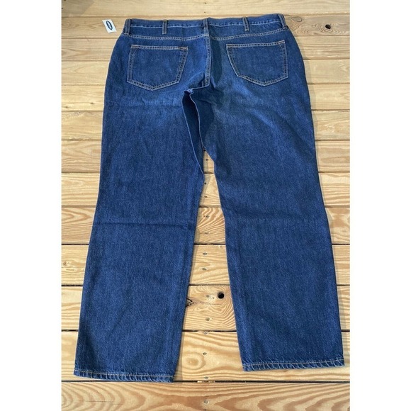 NWT Old Navy Athletic Taper Jeans Size 40x30 Men’s Blue - Picture 2 of 7